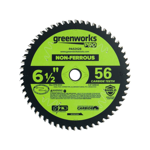 Pro 56-Tooth 6-1/2" Demolition Circular Saw Blade with Construction-Grade Carbide Teeth