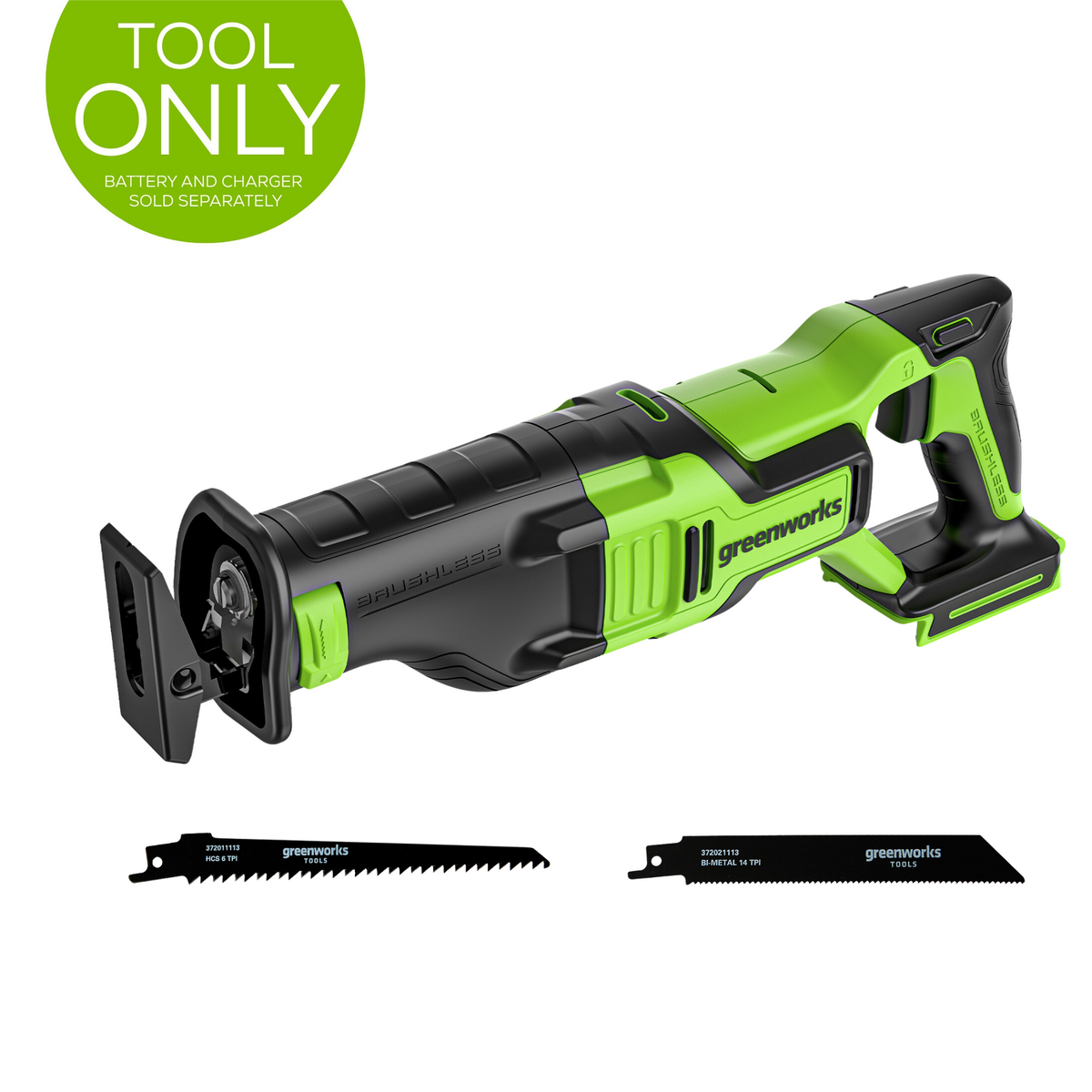 24V 1-1/8" Reciprocating Saw (Tool Only)