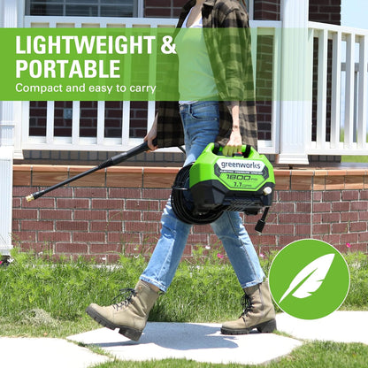 1800 PSI 1.1 GPM Cold Water Electric Pressure Washer