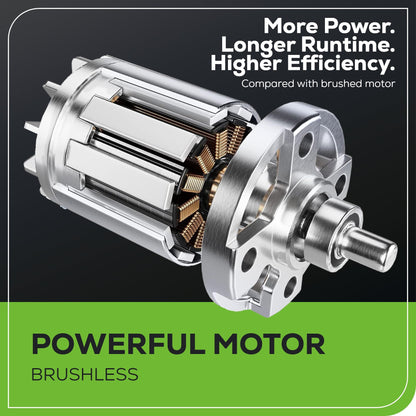 80V 16" Gen3 Cordless Brushless String Trimmer (Attachment Capable): 2.5 Ah Battery and Charger