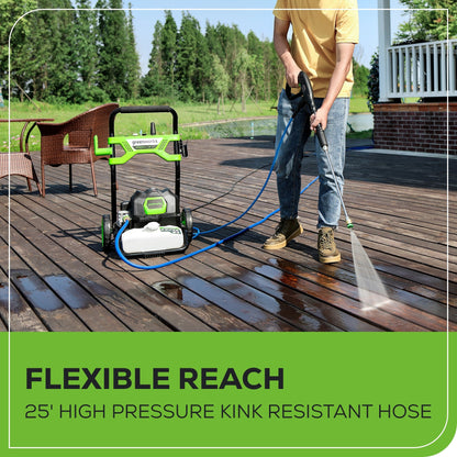 2000 PSI 1.2 GPM Cold Water Electric Pressure Washer
