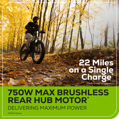 80V VENTURE Series 26" Fat Tire Electric Mountain Bike (Tool Only)
