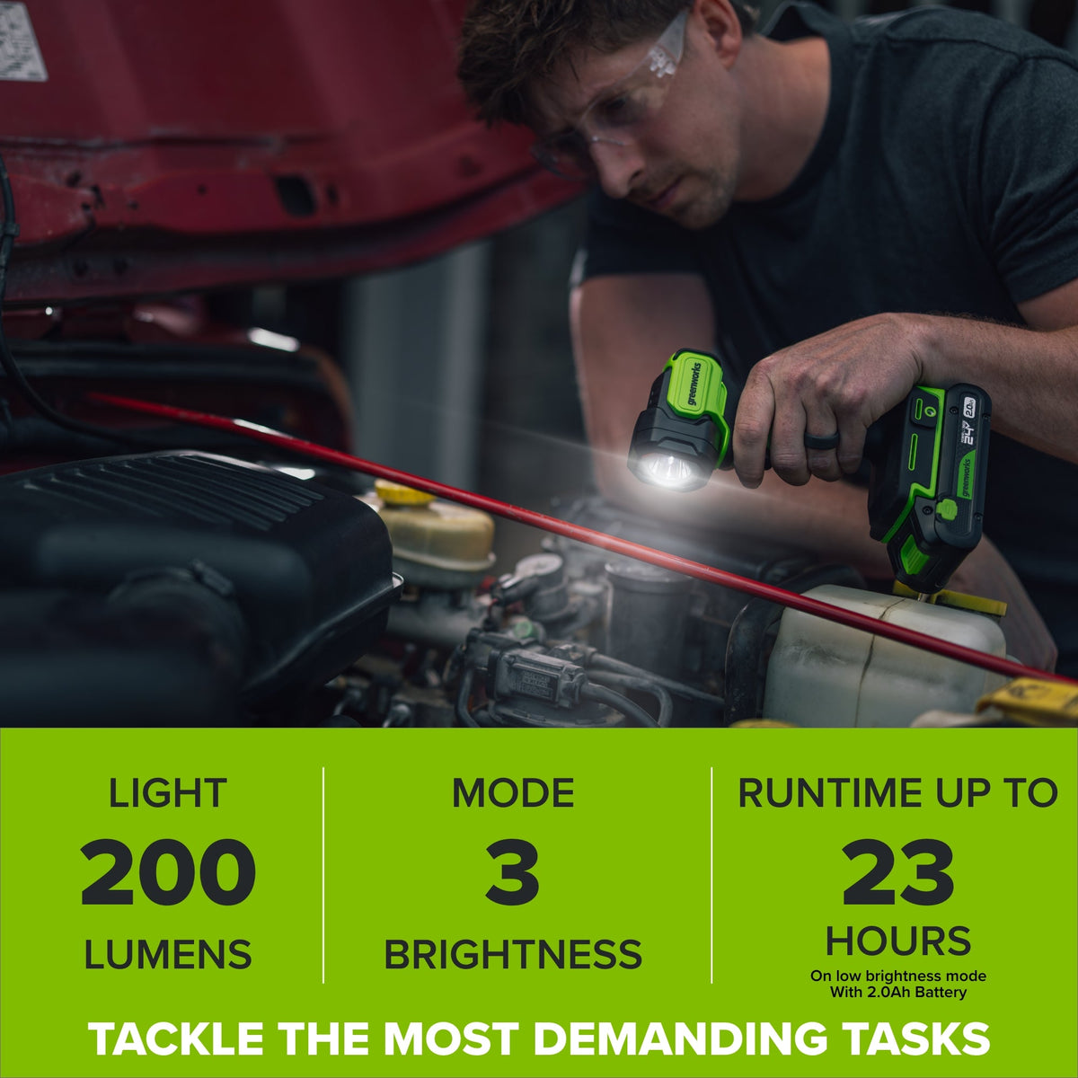 24V Cordless 280 in-lbs Drill/Driver Power Tool 8PC Combo Kit: (2) 2.0 Ah USB-C Batteries, 30W USB-C Charger Block, and 3' 100W USB-C Cable