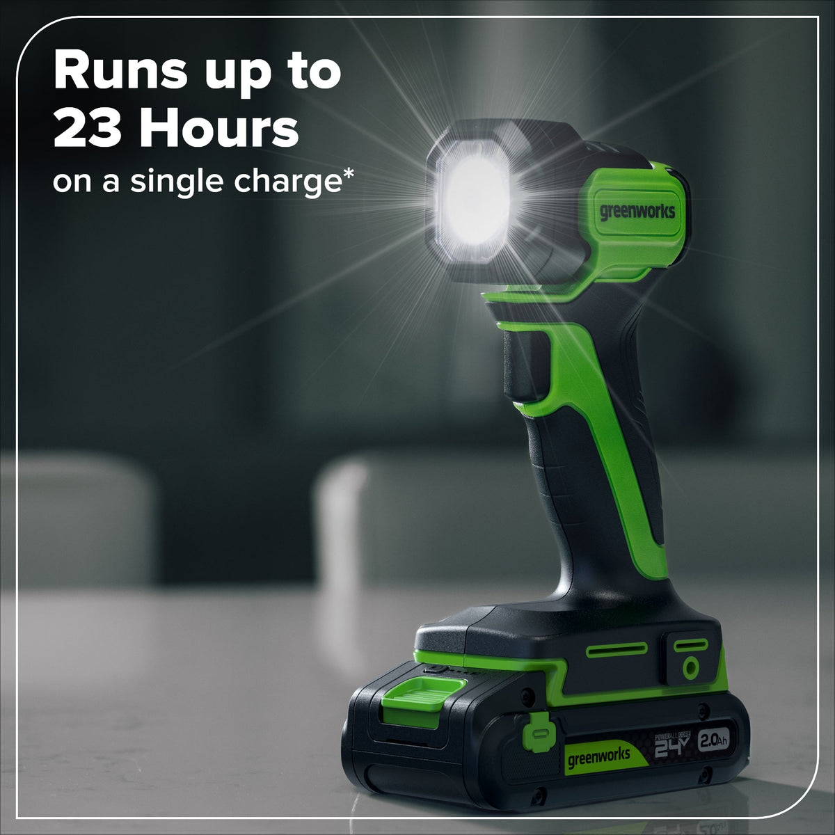 24V Cordless 400 in-lbs Drill/Driver Power Tool 6PC Combo Kit w/ (1) 4.0Ah & (1) 2.0Ah USB-C Batteries and Charger