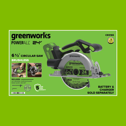 24V Cordless 280 in-lbs Drill/Driver Power Tool 3PC Combo Kit w/ 6-1/2" Circular Saw & Compact Router: (1) 2.0Ah USB-C Battery, (1) 30W USB-C Charger, (1) 3' 100W USB-C Cable