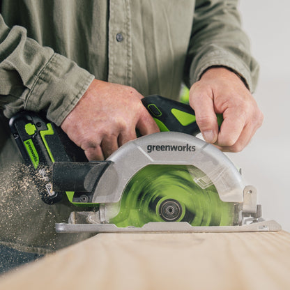 24V Cordless 280 in-lbs Drill/Driver Power Tool 3PC Combo Kit w/ 6-1/2" Circular Saw & 1-1/4" Reciprocating Saw : (2) 2.0Ah USB-C Battery, (2) 30W USB-C Charger, (2) 3' 100W USB-C Cable