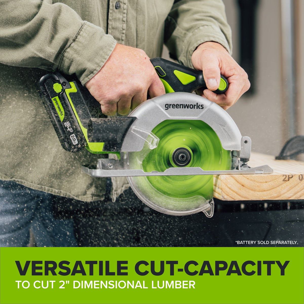 24V Cordless 280 in-lbs Drill/Driver Power Tool 3PC Combo Kit w/ 6-1/2" Circular Saw & 1-1/4" Reciprocating Saw : (2) 2.0Ah USB-C Battery, (2) 30W USB-C Charger, (2) 3' 100W USB-C Cable