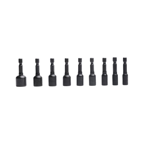 9-PC 1-3/4 in. Impact-Rated Magnetic SAE Nut Setters