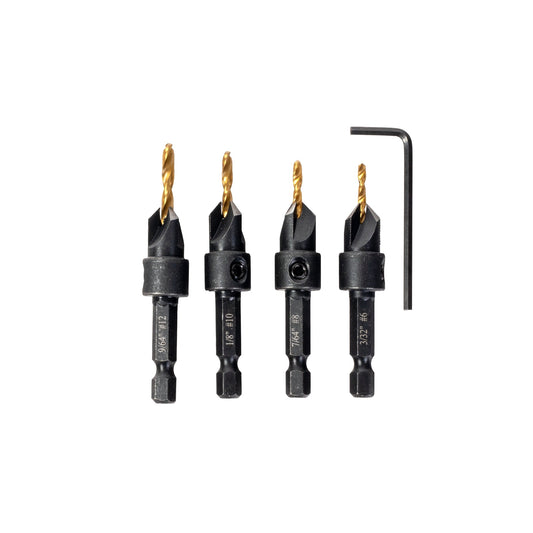 4-PC Counter Sink Kit